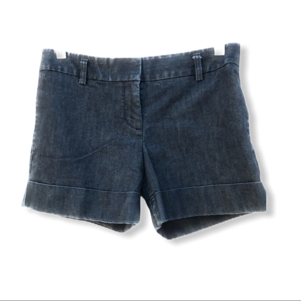 EXPRESS Denim Cuffed Shorts